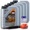 LIQUI MOLY 5x 1 L Top Tec 4200 5W-30+ Ölw.-Anhänger+ Trichter 10802791 -Autoteile Geschäft 3538649