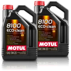 MOTUL 2x 5 L 8100 Eco-clean 0W20 Motoröl 110554