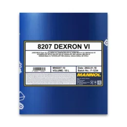 MANNOL 10 L 8207 DEXRON VI Getriebeöl MN8207-10 5 MANNOL 10 L 8207 DEXRON VI Getriebeöl MN8207-10 -Autoteile Geschäft 3547939