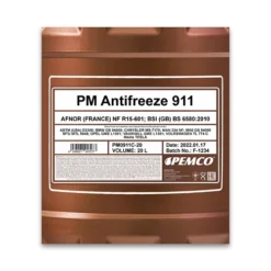 PEMCO 20 L Antifreeze 911 (-40) Kühlerfrostschutzkonzentrat PM0911C-20 7 PEMCO 20 L Antifreeze 911 (-40) Kühlerfrostschutzkonzentrat PM0911C-20 -Autoteile Geschäft 3547956