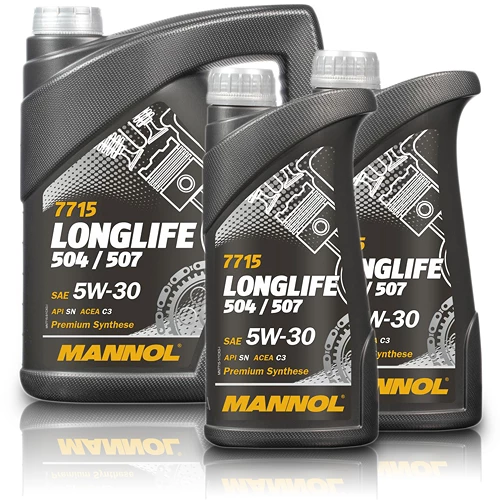 MANNOL 7 L 7715 LONGLIFE 504/507 5W-30 MN7715-5 3 MANNOL 7 L 7715 LONGLIFE 504/507 5W-30 MN7715-5