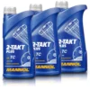MANNOL 3x 1 L 2-Takt Plus Motoröl MN7204-1