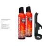 REINOLDMAX 2x 750ml Feuerlöschspray STOP FIRE + Wandhalter RM750