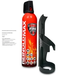 REINOLDMAX 750ml Feuerlöschspray STOP FIRE + Wandhalter RM750