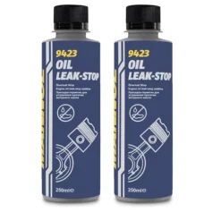 MANNOL 2x 5 L CLASSIC 10W-40 Motoröl + 2x 250 Ml Oil Leak Stop MN7501-5 -Autoteile Geschäft 3856193