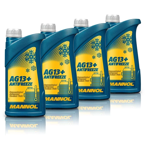 MANNOL 4x 1 L Antifreeze AG13+ Advanced Kühlerfrostschutzmittel MN4114-1 4 MANNOL 4x 1 L Antifreeze AG13+ Advanced Kühlerfrostschutzmittel MN4114-1 – Bild 2