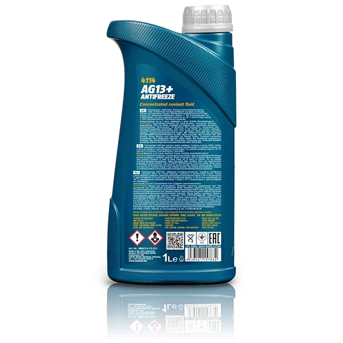 MANNOL 4x 1 L Antifreeze AG13+ Advanced Kühlerfrostschutzmittel MN4114-1 5 MANNOL 4x 1 L Antifreeze AG13+ Advanced Kühlerfrostschutzmittel MN4114-1 – Bild 3