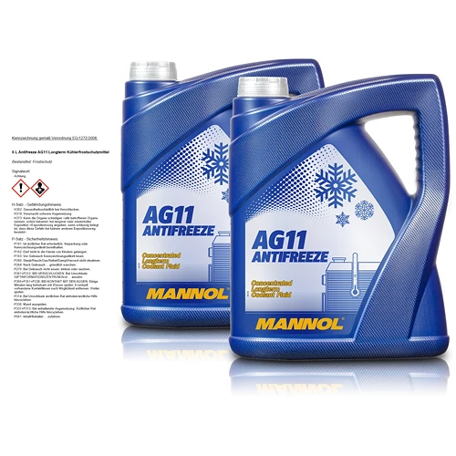 MANNOL 2x 5 L Antifreeze AG11 Longterm Kühlerfrostschutzmittel MN4111-5 3 MANNOL 2x 5 L Antifreeze AG11 Longterm Kühlerfrostschutzmittel MN4111-5