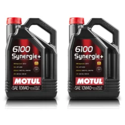 MOTUL 2x 5 L 6100 Synergie+ 10W-40 Motoröl 108647