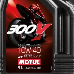 MOTUL 4 L 300V 4T Factory Line Road Racing 10W40 Motoröl 110093 -Autoteile Geschäft 3859430