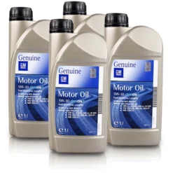 OPEL 4x 1 L 5W-30 Dexos2 OP93165554 -Autoteile Geschäft 3864260