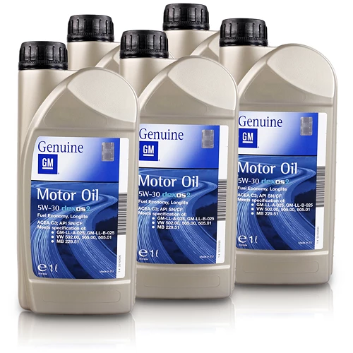 OPEL 5x 1 L 5W-30 Dexos2 OP93165554 4 OPEL 5x 1 L 5W-30 Dexos2 OP93165554 – Bild 2