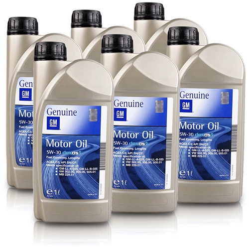 OPEL 6x 1 L 5W-30 Dexos2 OP93165554 4 OPEL 6x 1 L 5W-30 Dexos2 OP93165554 – Bild 2