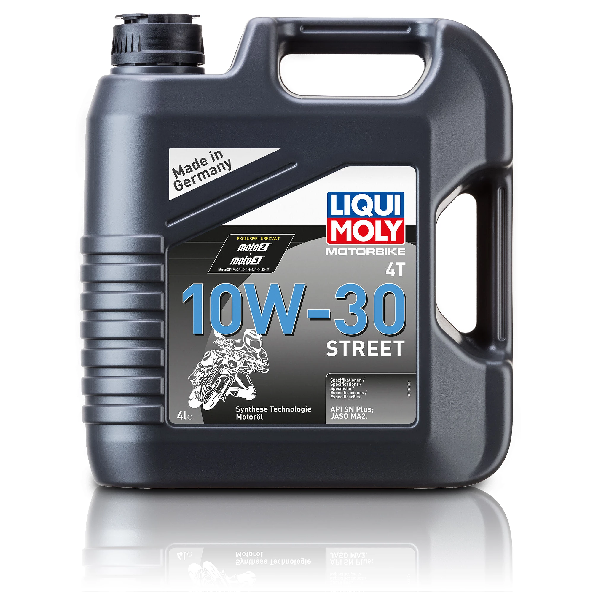 LIQUI MOLY 4 L Motorbike 4T 10W-30 Street Motoröl 1688 3 LIQUI MOLY 4 L Motorbike 4T 10W-30 Street Motoröl 1688