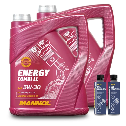 MANNOL 2x 5 L Energy Combi LL 5W-30+2x 250 Ml Oil Leak Stop 40643288 4 MANNOL 2x 5 L Energy Combi LL 5W-30+2x 250 Ml Oil Leak Stop 40643288 – Bild 2