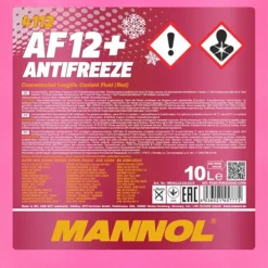 MANNOL 10 L Antifreeze AF12+ Longlife Kühlerfrostschutzmittel MN4112-10 -Autoteile Geschäft 3924032