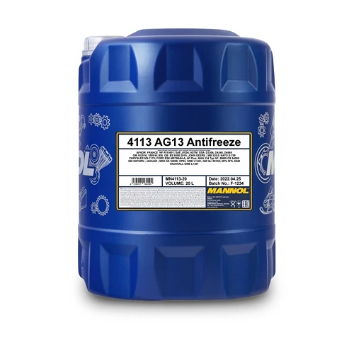 MANNOL 20 L Antifreeze AG13 Hightec Kühlerfrostschutzmittel MN4113-20 4 MANNOL 20 L Antifreeze AG13 Hightec Kühlerfrostschutzmittel MN4113-20 – Bild 2