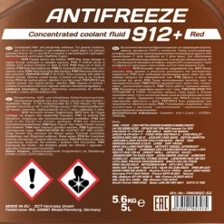 PEMCO 5 L Antifreeze 912+ Kühlerfrostschutzkonzentrat PM0912C-5 -Autoteile Geschäft 3924055