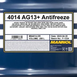 MANNOL 208 L AG13+ Advanced Antifreeze -40°C Kühlerfrostschutzmittel MN4014-DR 7 MANNOL 208 L AG13+ Advanced Antifreeze -40°C Kühlerfrostschutzmittel MN4014-DR -Autoteile Geschäft 3924075