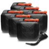 SEDATA 6x Benzinkanister 20L Kunststoff Schwarz UN-geprüft + Trichter 159623 -Autoteile Geschäft 3935889