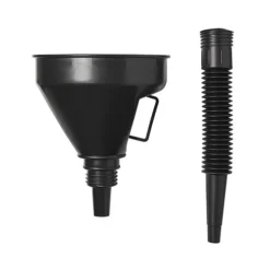 SEDATA 6x Benzinkanister 20L Kunststoff Schwarz UN-geprüft + Trichter 159623 -Autoteile Geschäft 3935891