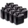 PROPLUS 8x Benzinkanister 20L Kunststoff Schwarz UN-geprüft 530047