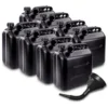 PROPLUS 8x Benzinkanister 20L Kunststoff Schwarz UN-geprüft + Tri 40371999 -Autoteile Geschäft 3935935