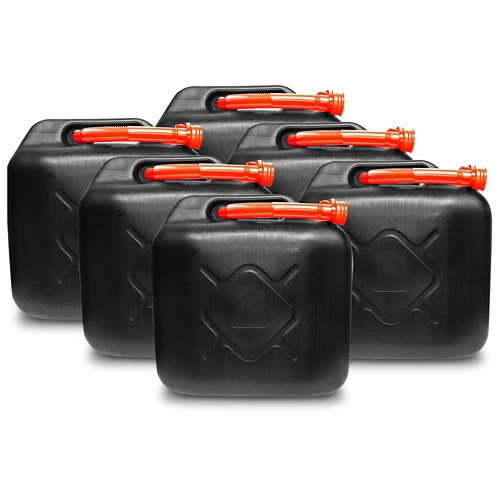 Products For Future 6x Benzinkanister 20 L Kunststoff Schwarz UN-geprüft MM-K320 3 Products For Future 6x Benzinkanister 20 L Kunststoff Schwarz UN-geprüft MM-K320