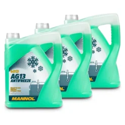 MANNOL 3x 5 L Antifreeze AG13 (-40) Hightec Kühlerfrostschutzmittel MN4013-5 -Autoteile Geschäft 3947120