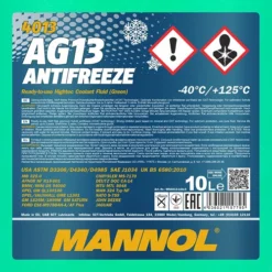 MANNOL 2x 10 L Antifreeze AG13 (-40) Hightec Kühlerfrostschutzmittel MN4013-10 -Autoteile Geschäft 3947123