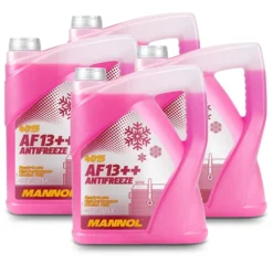 MANNOL 4x 5 L Antifreeze AF13++ (-40) Kühlerfrostschutzmittel MN4015-5 -Autoteile Geschäft 3947128