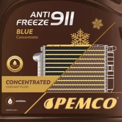 PEMCO 4x 5 L Antifreeze 911 (-40) Kühlerfrostschutzkonzentrat PM0911C-5 -Autoteile Geschäft 3947129