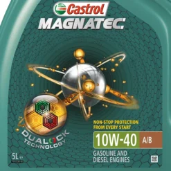 CASTROL 6 L MAGNATEC 10W-40 A/B+Ölwechsel-Anhänger+Einfülltrichter 15F09A -Autoteile Geschäft 3951644