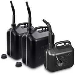 PROPLUS 2x Benzinkanister 20L Schwarz UN-geprüft + 5L Benzinkanister 40670853 -Autoteile Geschäft 3954924
