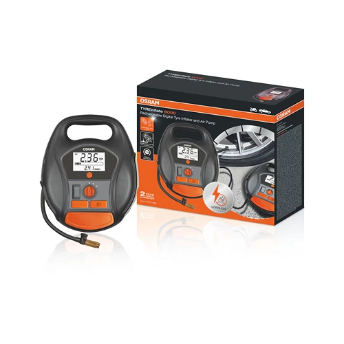 OSRAM TYREinflate 6000 - Reifenfüller - Bis 5,5 Bar OTIR6000 3 OSRAM TYREinflate 6000 - Reifenfüller - Bis 5,5 Bar OTIR6000