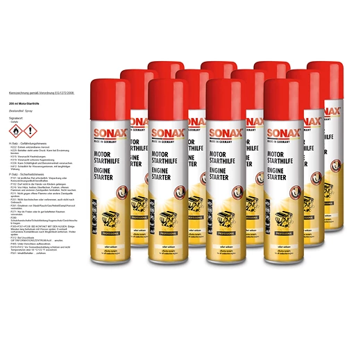 SONAX 12x 200 Ml MotorStarthilfe 03121410 3 SONAX 12x 200 Ml MotorStarthilfe 03121410