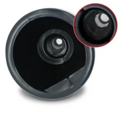 Enva 4x Benzinkanister 20L Kunststoff Schwarz + Trichter 40670322 -Autoteile Geschäft 4012764