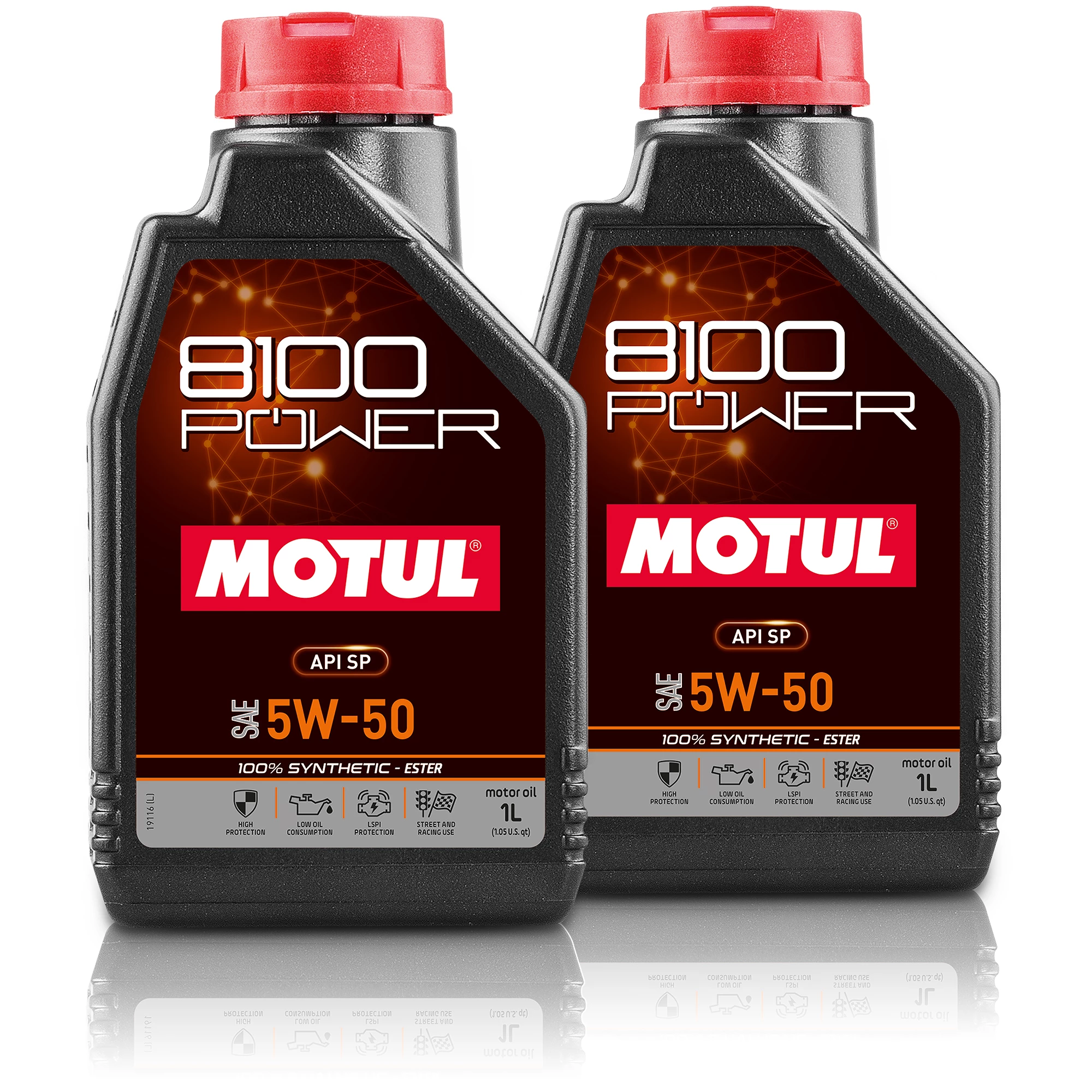 MOTUL 2x 1 L Motoröl 8100 Power 5W-50 111811 3 MOTUL 2x 1 L Motoröl 8100 Power 5W-50 111811