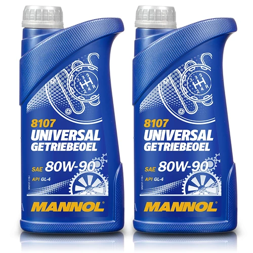 MANNOL 2x 1 L Universal Getriebeöl 80W-90 API GL-4 MN8107-1 3 MANNOL 2x 1 L Universal Getriebeöl 80W-90 API GL-4 MN8107-1