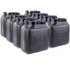 Enva 8x Benzinkanister 20L Kunststoff Schwarz 40784982