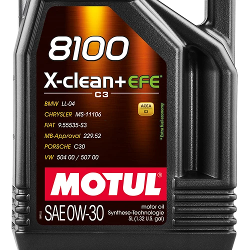 MOTUL 6 L Motoröl 8100 X-CLEAN + EFE 0W-30 40780382 5 MOTUL 6 L Motoröl 8100 X-CLEAN + EFE 0W-30 40780382 – Bild 3