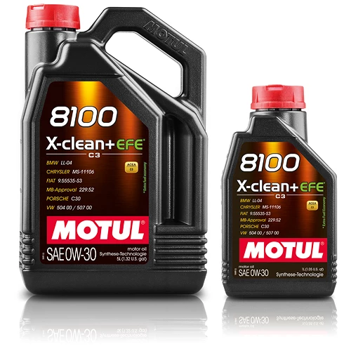 MOTUL 6 L Motoröl 8100 X-CLEAN + EFE 0W-30 40780382 3 MOTUL 6 L Motoröl 8100 X-CLEAN + EFE 0W-30 40780382