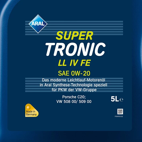 ARAL 7 L Motoröl SuperTronic LL IV FE 0W-20 40788327 5 ARAL 7 L Motoröl SuperTronic LL IV FE 0W-20 40788327 – Bild 3