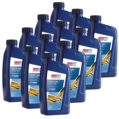 EUROLUB 12x 1 L GEAR UNI SAE 80W/90 365001 3 EUROLUB 12x 1 L GEAR UNI SAE 80W/90 365001