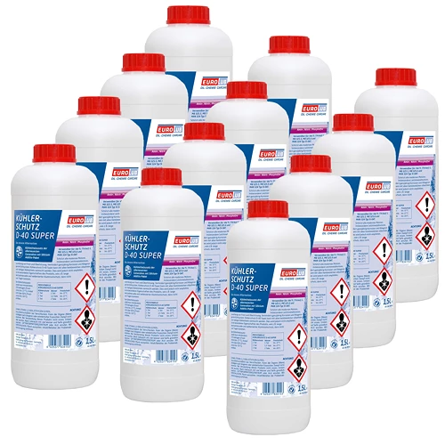 EUROLUB 12x 1,5 L Kühlerschutz D-40 SUPER Kühlerfrostschutz 834015 4 EUROLUB 12x 1,5 L Kühlerschutz D-40 SUPER Kühlerfrostschutz 834015 – Bild 2