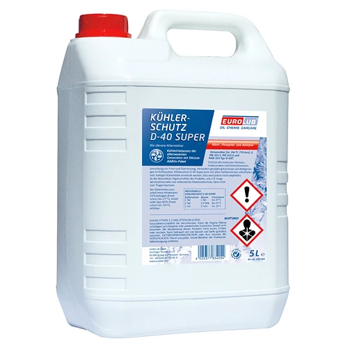 EUROLUB 5 L Kühlerschutz D-40 SUPER Kühlerfrostschutz 834005 4 EUROLUB 5 L Kühlerschutz D-40 SUPER Kühlerfrostschutz 834005 – Bild 2