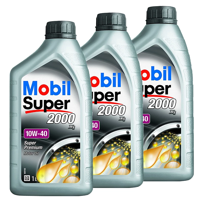 MOBIL 3x 1 L Super 2000 X1 10W-40 MO150562 3 MOBIL 3x 1 L Super 2000 X1 10W-40 MO150562
