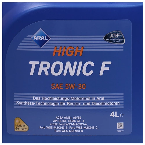 ARAL 5 L HighTronic F 5W-30 10803341 5 ARAL 5 L HighTronic F 5W-30 10803341 – Bild 3