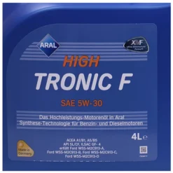 ARAL 5 L HighTronic F 5W-30 + Ölw.-Anhänger + Trichter 10803385 -Autoteile Geschäft 974313 10803385 2 jpg