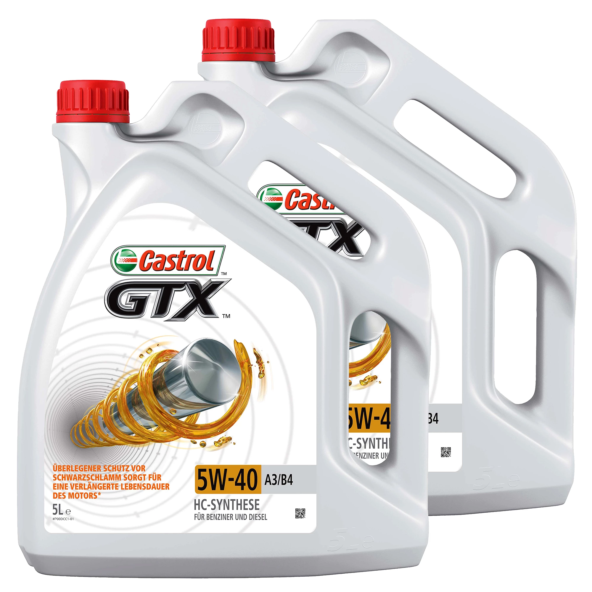 CASTROL 10 L GTX 5W-40 A3/B4 15218F 3 CASTROL 10 L GTX 5W-40 A3/B4 15218F